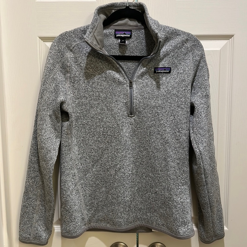 Patagonia Better Sweater Quarter-Zip Fleece Pullover - Women's medium
